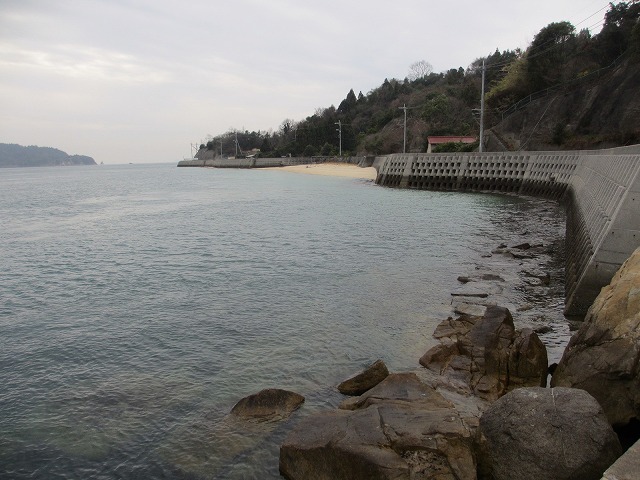上蒲刈島,県民の浜東海岸